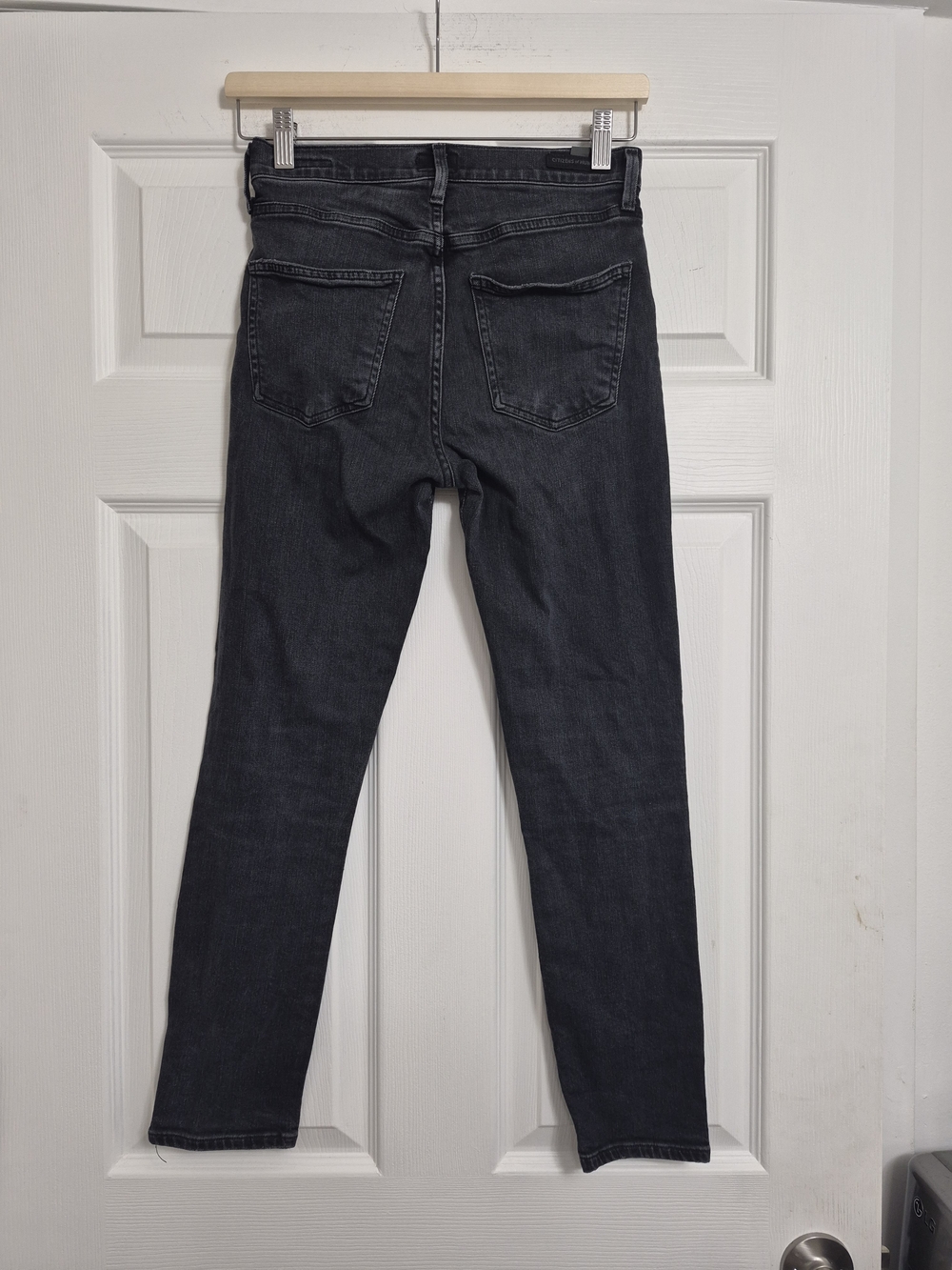 Women’s Dark Gray High-Rise Skinny Jeans